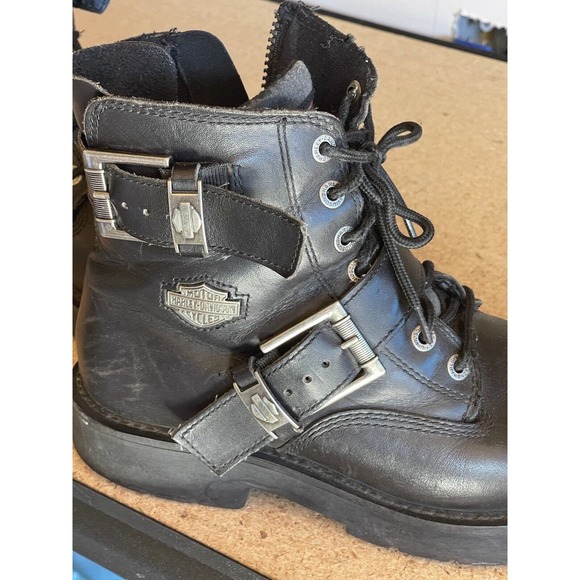 ladies harley davidson‎ boots size 9 - Picture 9 of 11